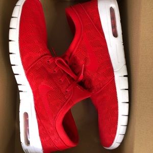 Nike SB Stefan Janoski Max Red Shoes